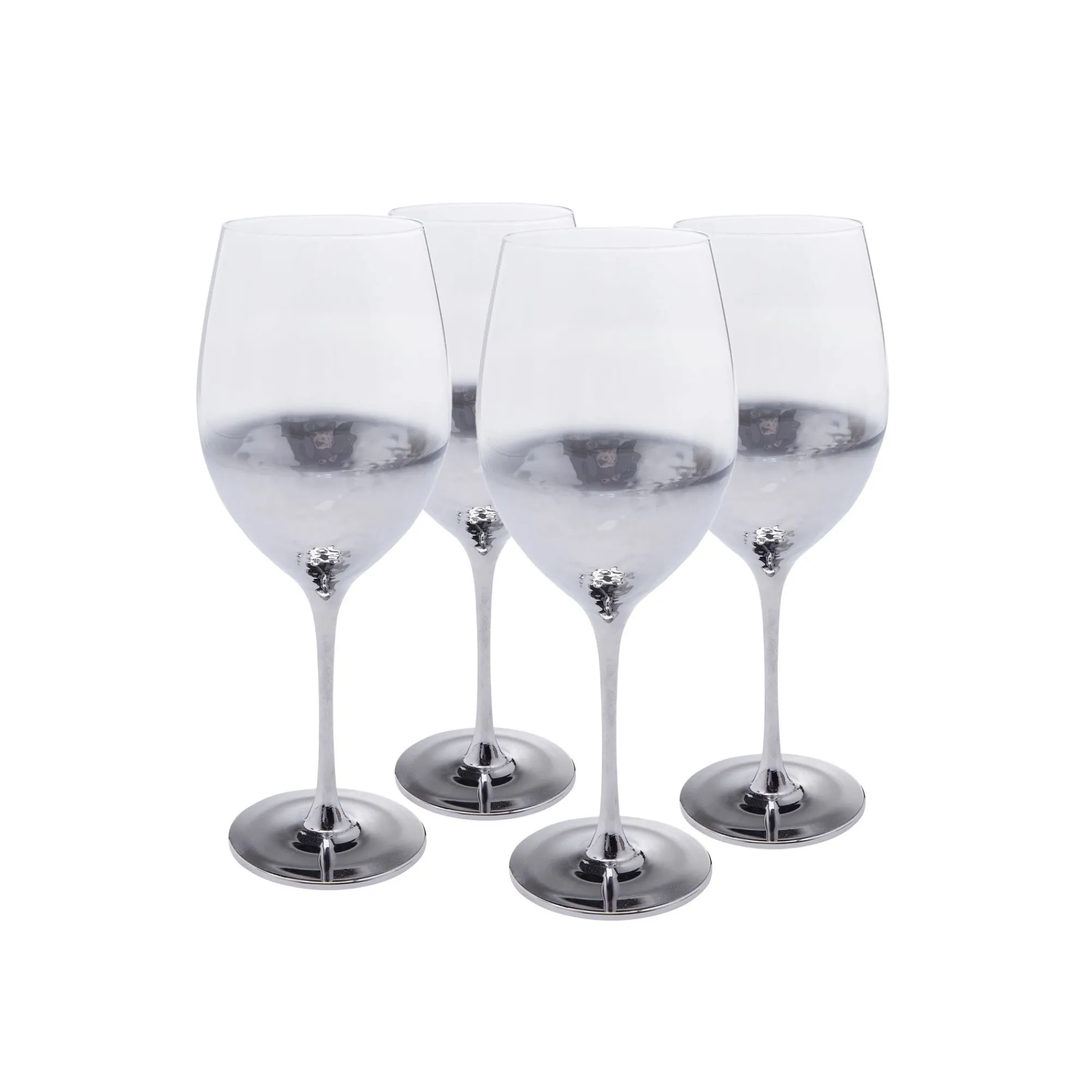 KARE Design Verres à Vin Rouge Night Sky Set De 4 ^ Vaisselle