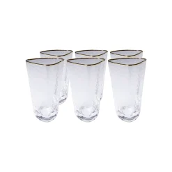 KARE Design Verres Hauts Hommage Set De 6 ^ Vaisselle
