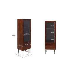KARE Design Vitrine Ravello 170cm ^ Étagère Et Bibliothèque